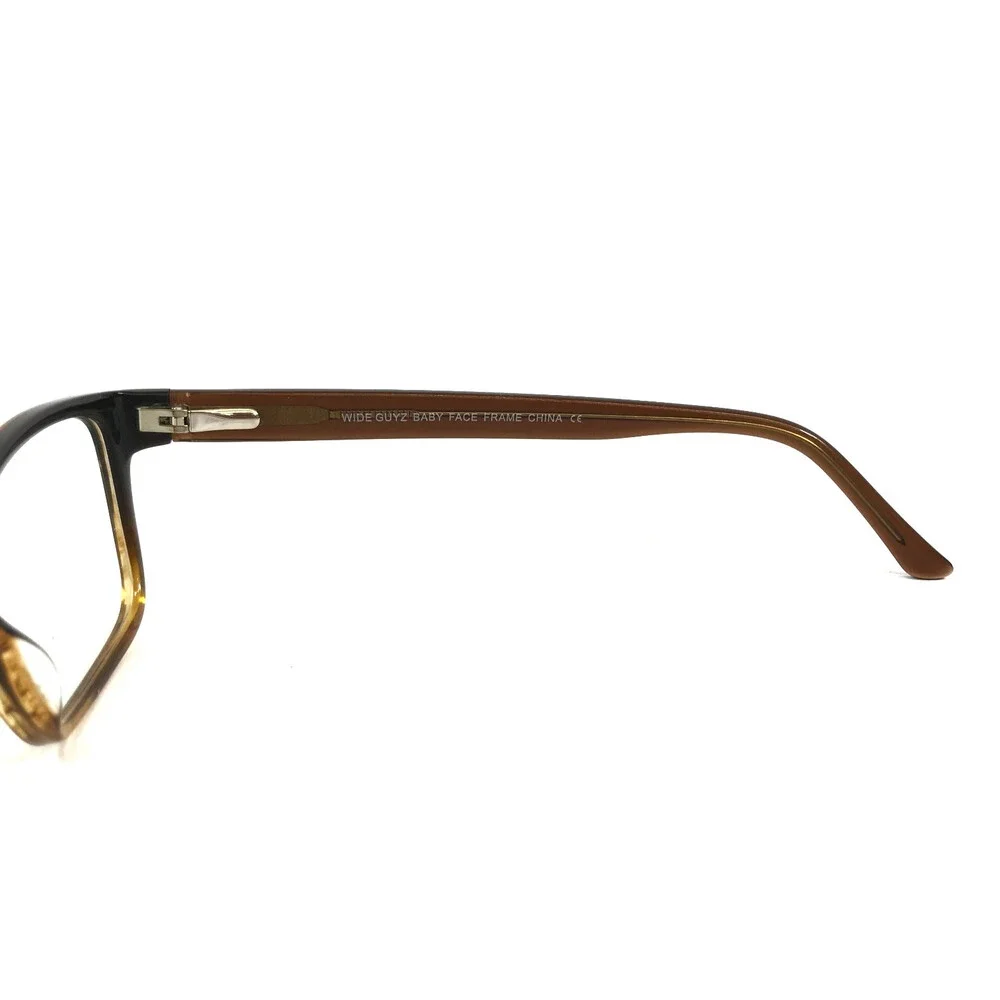 Wide Guyz Eyeglasses Frames BABY FACE BRN FADE Brown Fade Rectangle 57-16-150